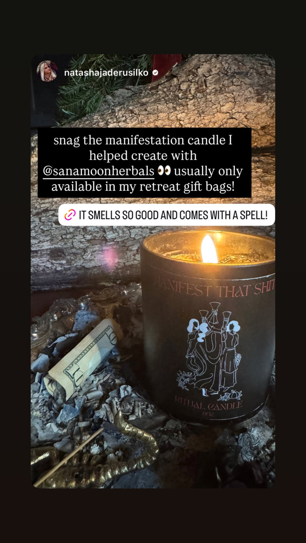 Manifest That Shit! Ritual Candle